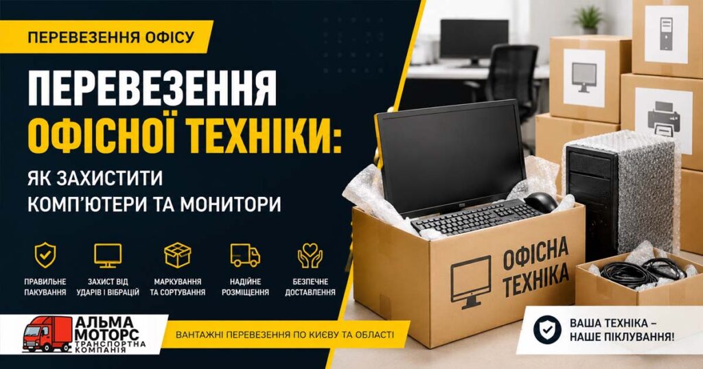 Перевезення офісної техніки